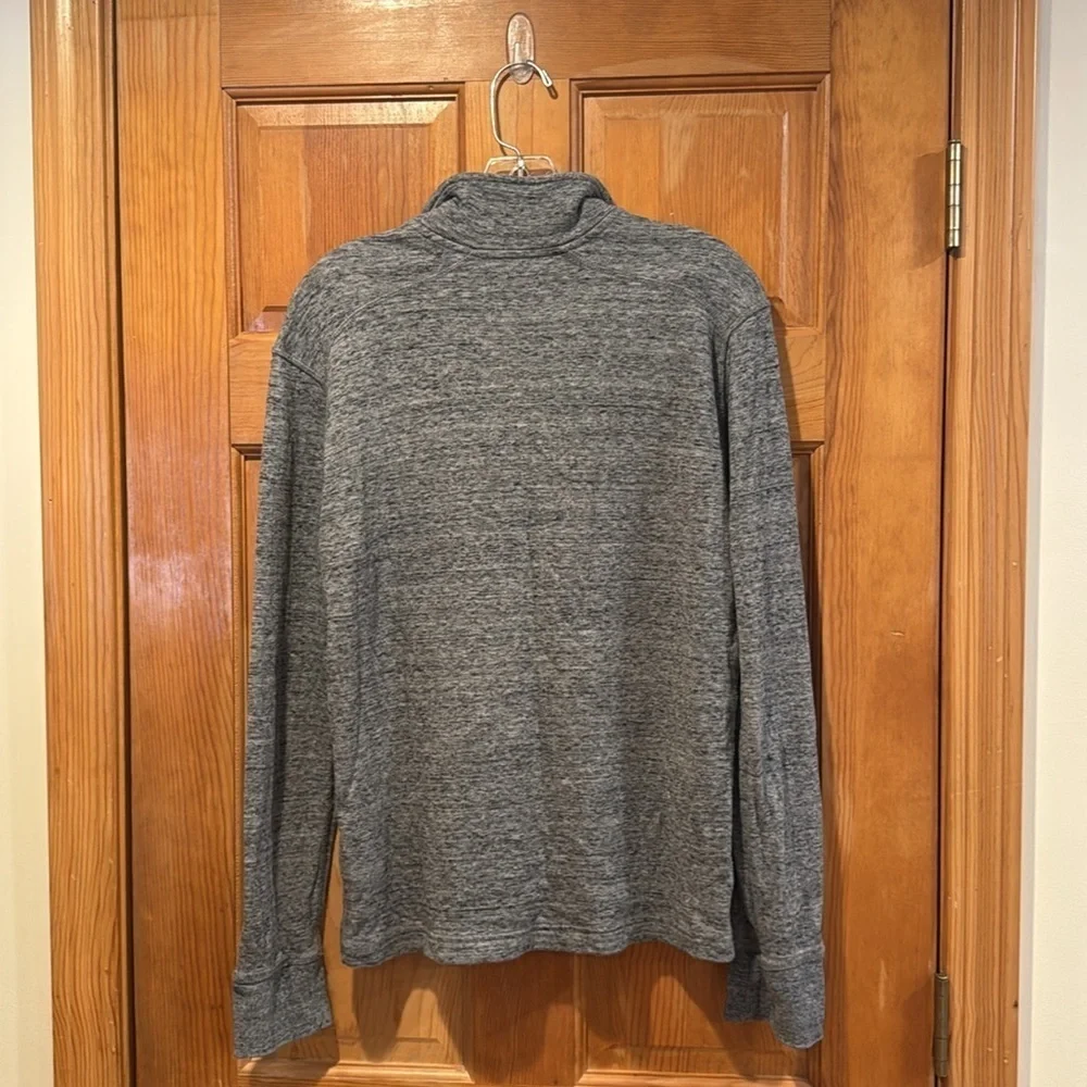 J . Crew men’s  quarter zip pull over size small .